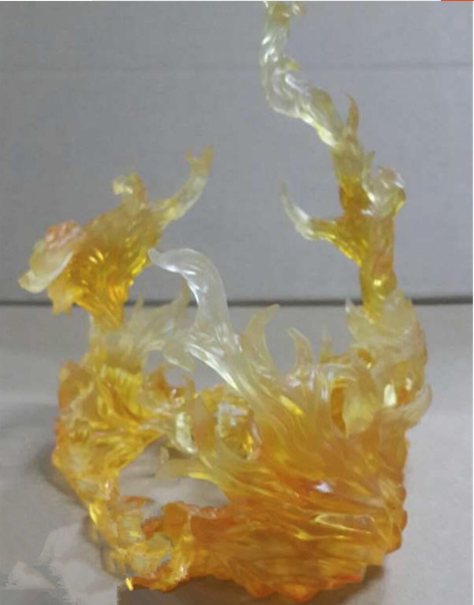 EFFECT BURNING FLAME yellow D-Art Figma Kamen Rider gundam 1/12 figure hot toys