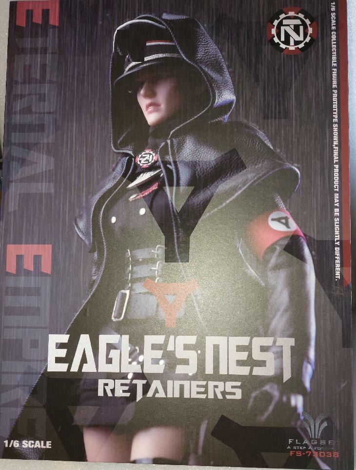 1/6 Scale FlagSet WWII German Eagles Nest Retainers Fantasy Figure MIB