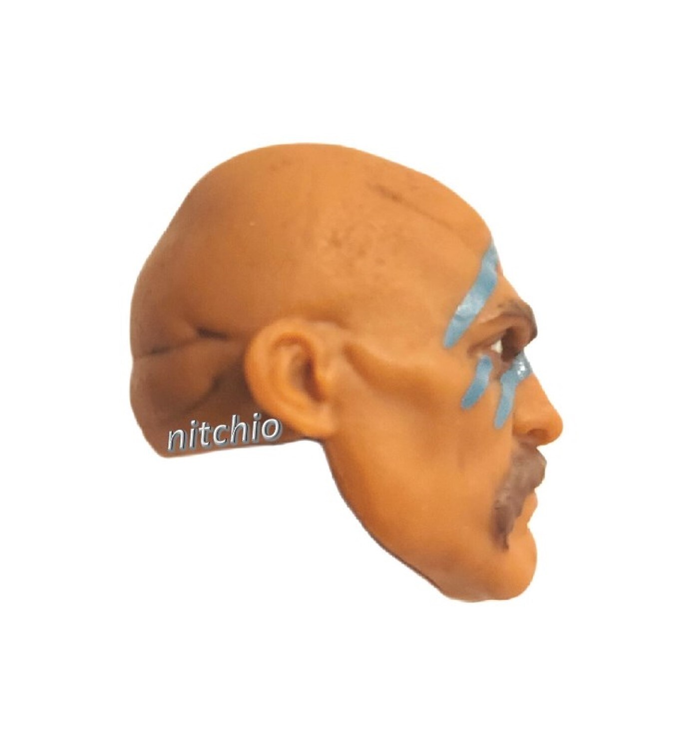 Mezco One:12 Conan Barbarian Booster Kit – TWO HEADS BALD & LONG HAIR 1/12 Scale