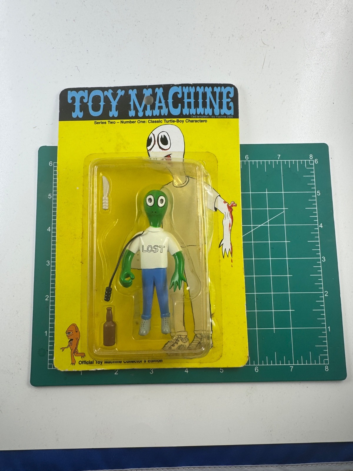 Toy Machine Ed Templeton Turtle Boy Action Figure (Series 2)