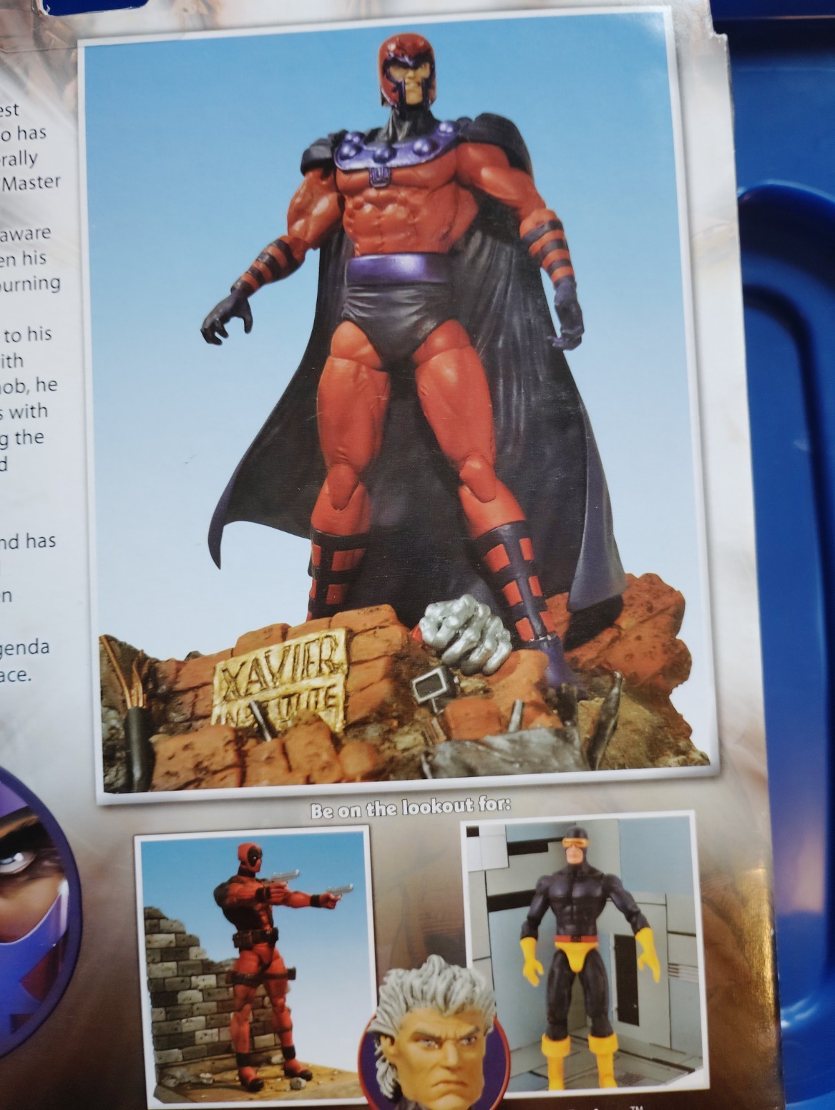2012 Marvel Diamond Select X-Men « Magneto » Action Figure New Sealed Box