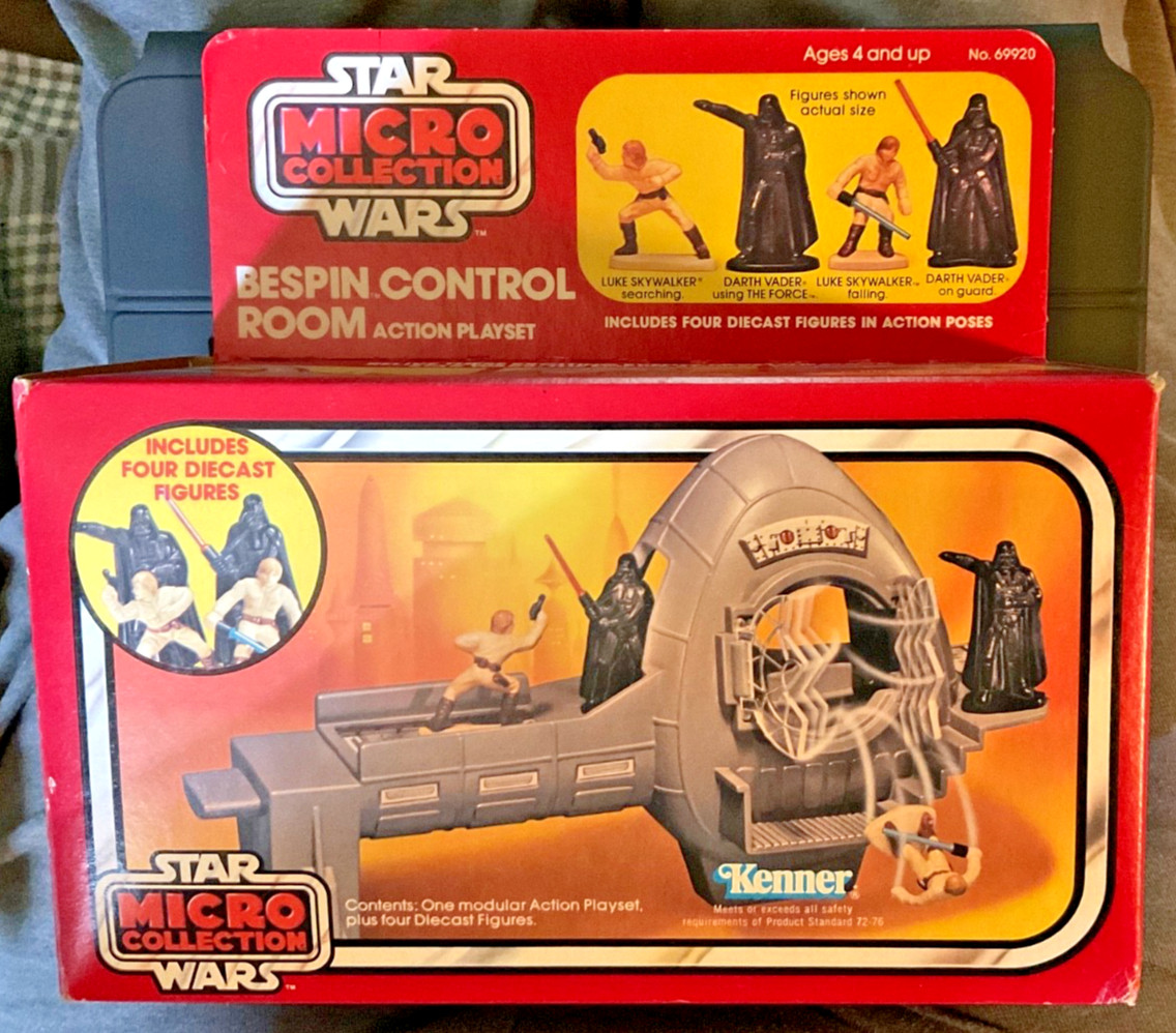 Star Wars Bespin Control Room Micro Collection Action Playset 69920 Kenner 1982