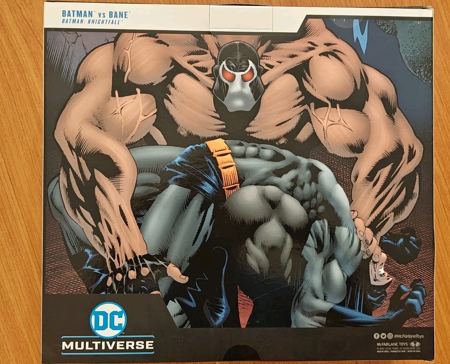 McFarlane DC Multiverse Batman vs Bane: Knightfall 2 Pack & Batman Knightfall