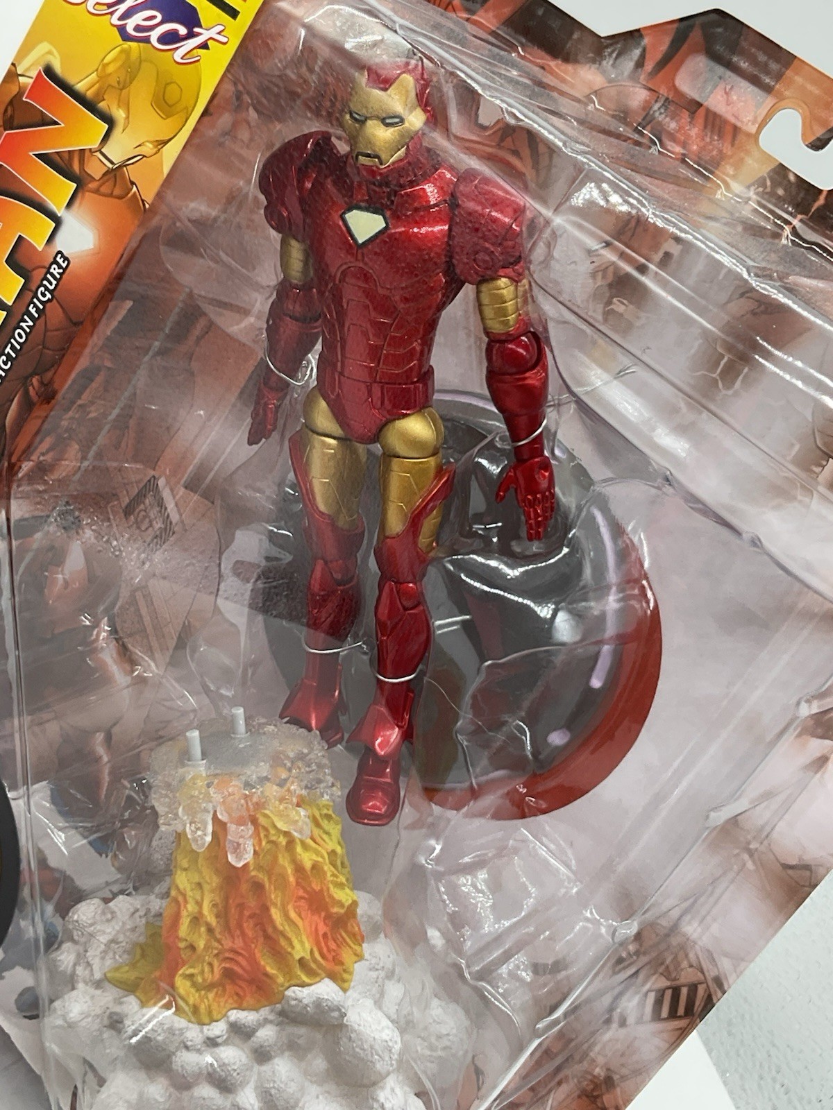 Marvel Select Iron Man Action Figure Diamond Select Toys Collector&rsquo;s Edit 7 inch