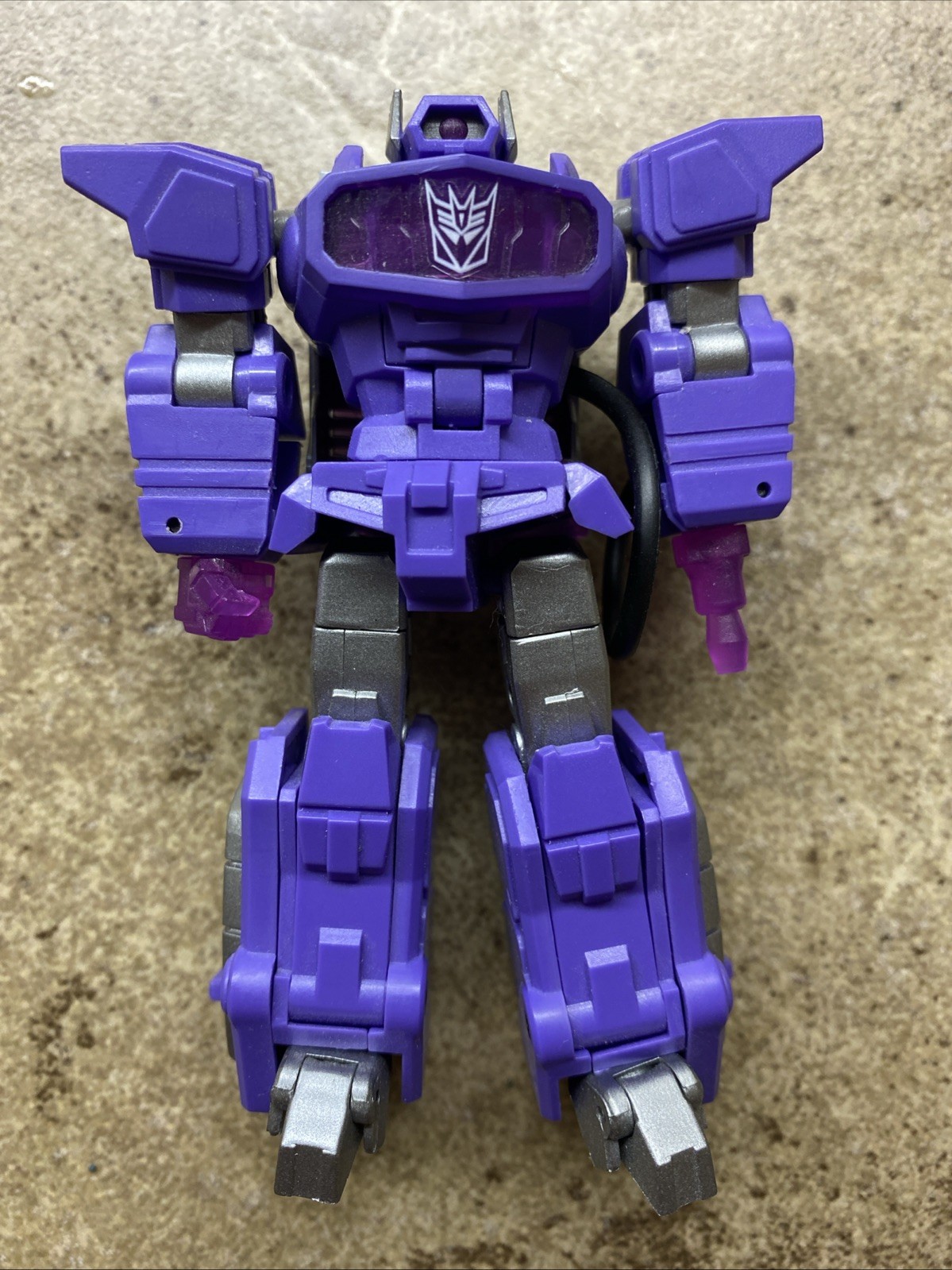 Pocket Toys PT03 Shockwave Decepticon G1 IDW D9X 3.5in Transformers Figure