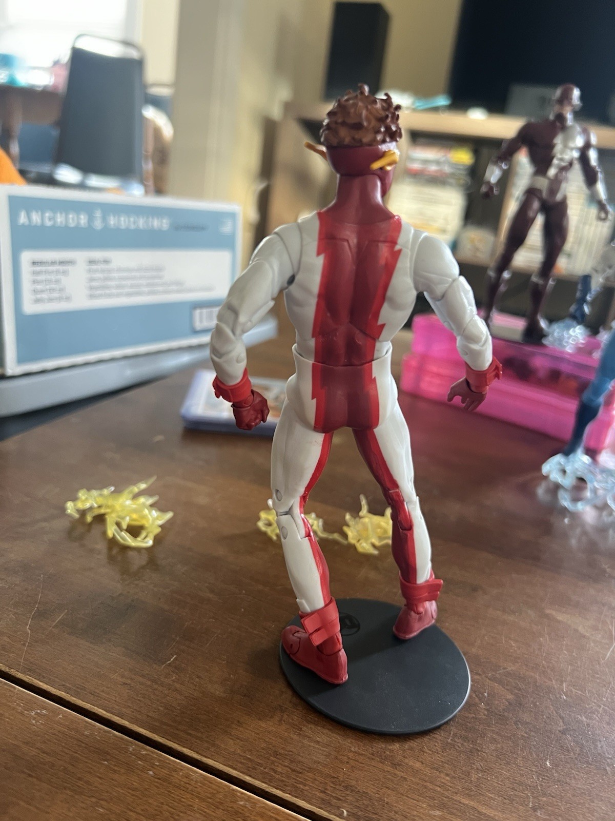 McFarlane Lot The Flash Kid Flash Wally West Dark Flash Walter West Max Mercury