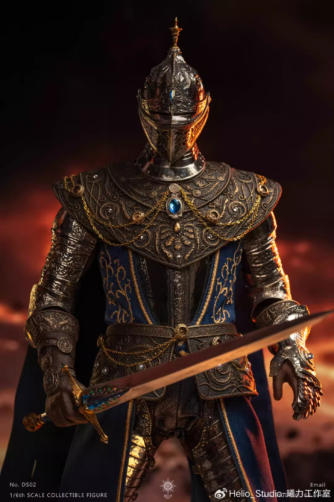 ​​Helio Studio 1/6 Enchanted Knight DS02 Action Figure In Stock 2025NEW
