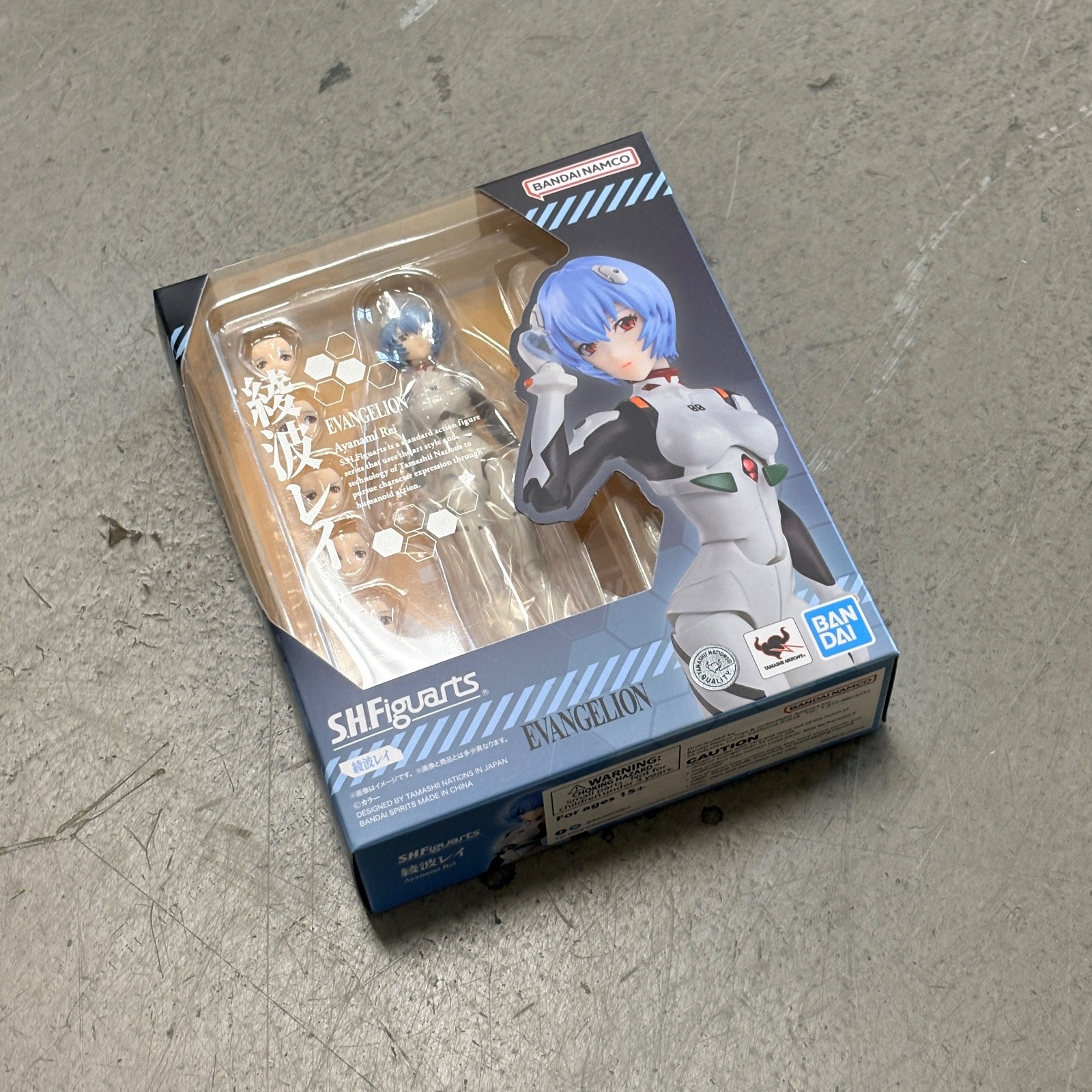 BAS68726: Bandai Rebuild of Evangelion S.H.Figuarts Rei Ayanami Action Figure