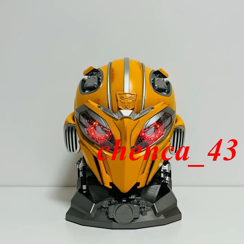 US Ship!! Touch/Remote/Voice Control 1:1 Bumblebee Helmet Halloween Cosplay Prop