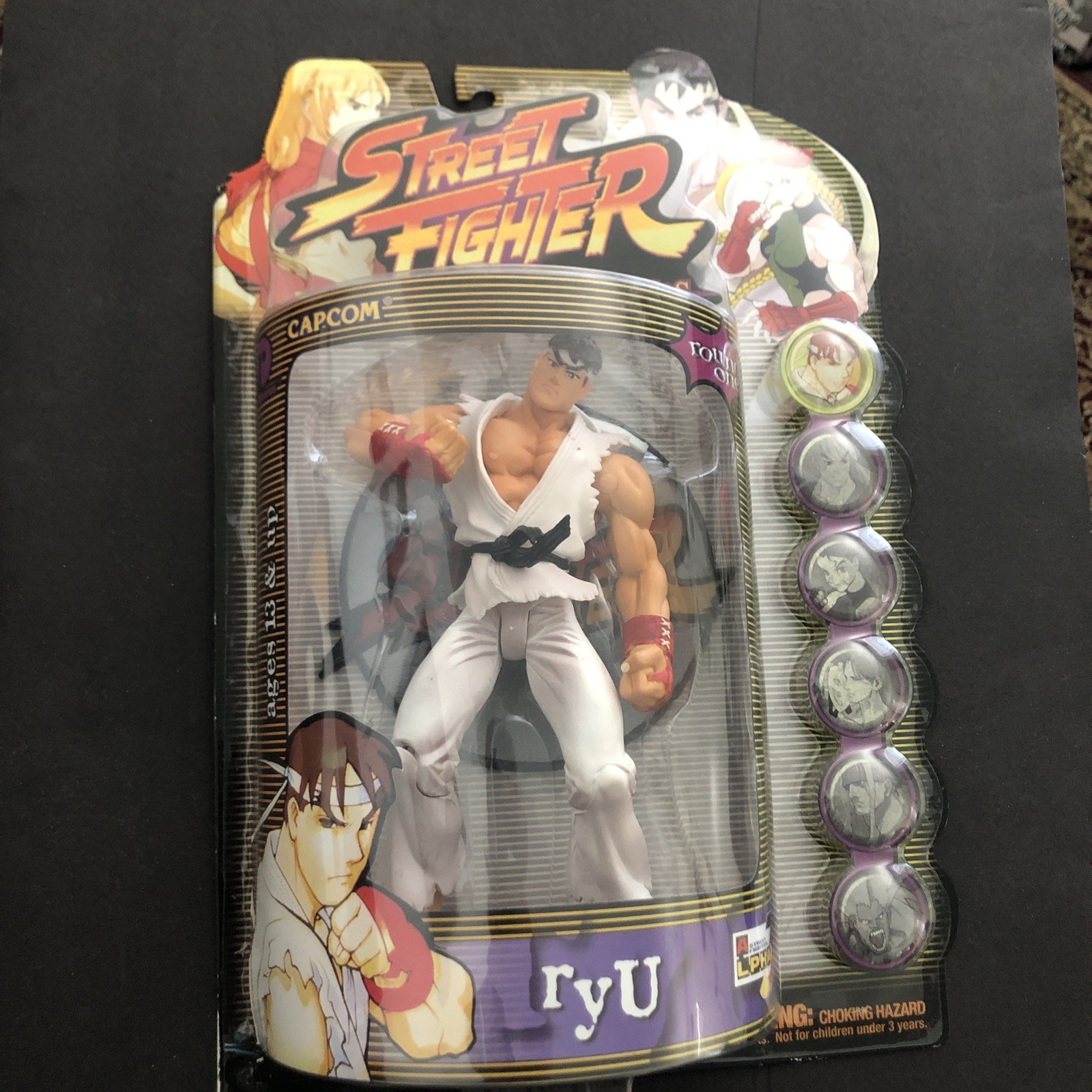 CAPCOM STREET FIGHTER “RYU” 7”1/2 Factory Sealed
