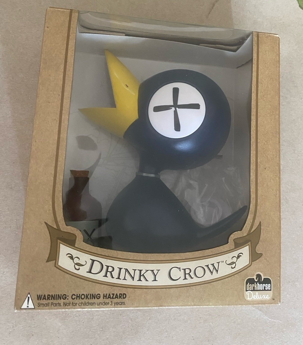 Drinky Crow Tony Millionaire Maakies Vinyl Toy Figure Dark Horse Comics MIB