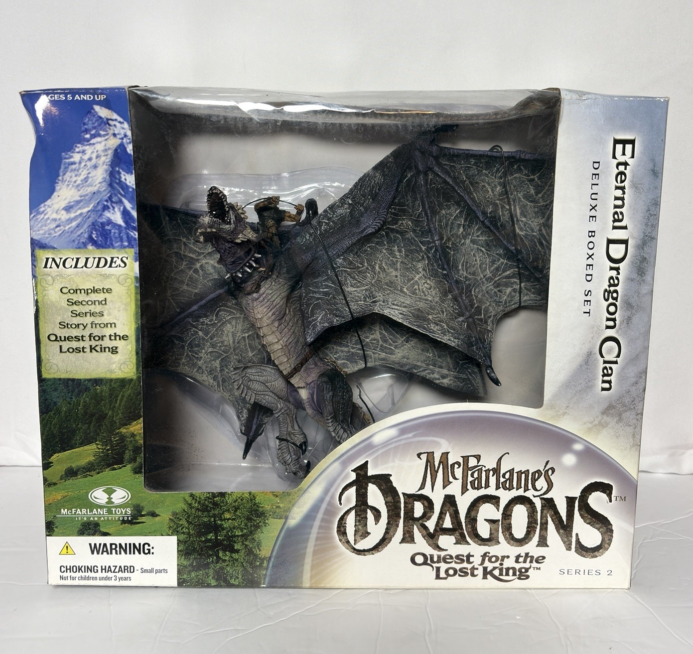 McFarlane’s Dragons ETERNAL DRAGON CLAN Boxed Set New Sealed 2006 Series 2