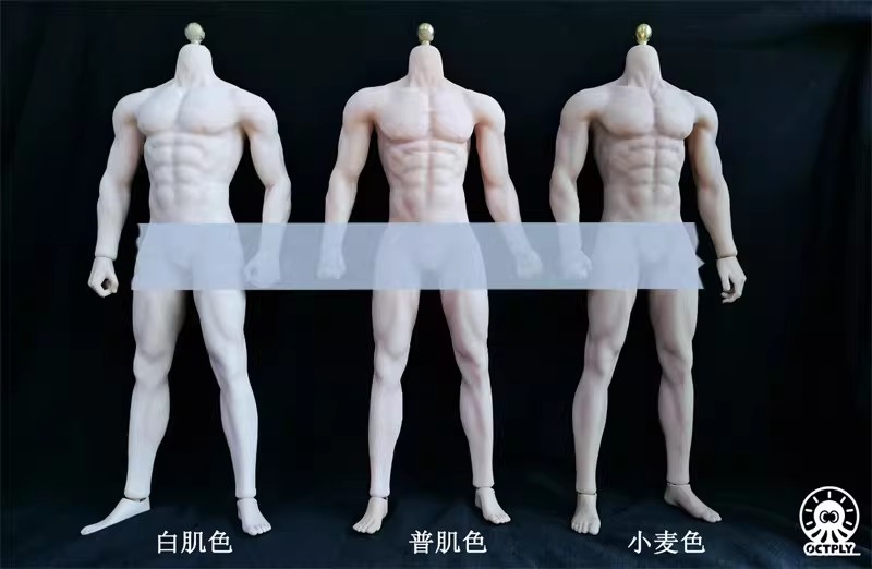 OCTPLY OM001 1/6 Male Strong Muscle Super Flexible Joint Body For 12 »Figure