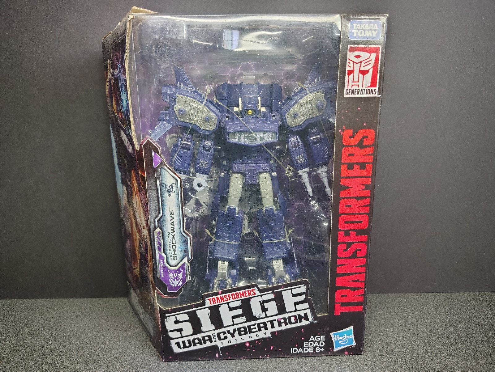 Transformers Shockwave WFC-S14 Siege War for Cybertron Leader Class NEW in Box!!