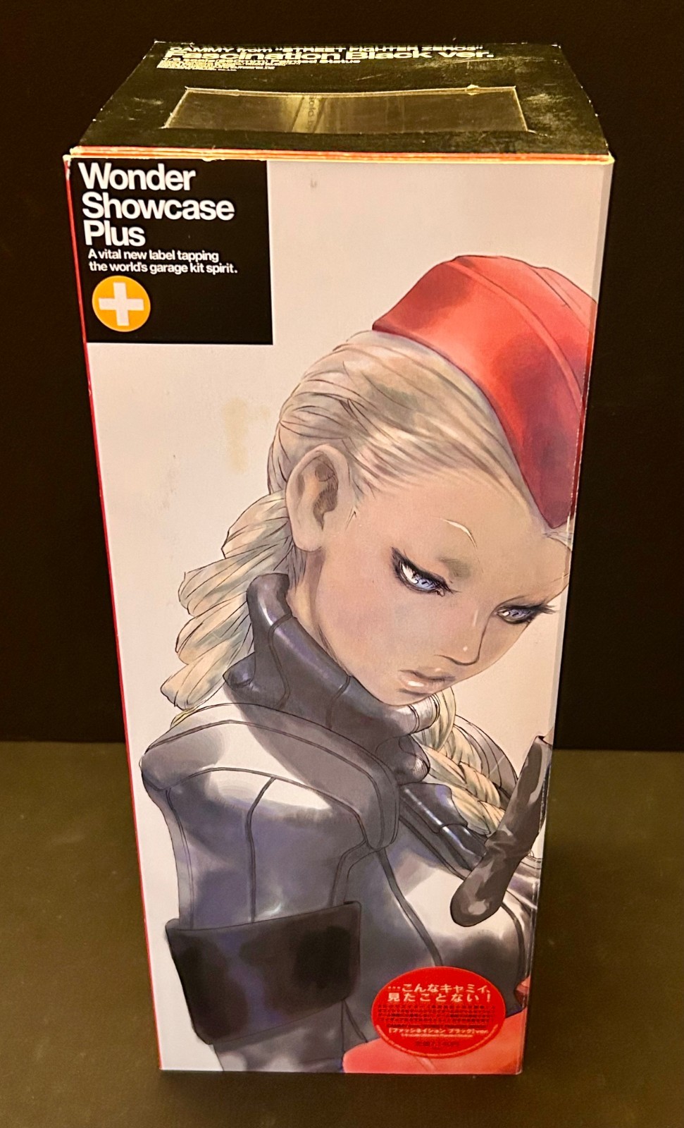 Cammy Figure Wonder Showcase Plus Street Fighter ZERO 3 Fascination Black Ver.