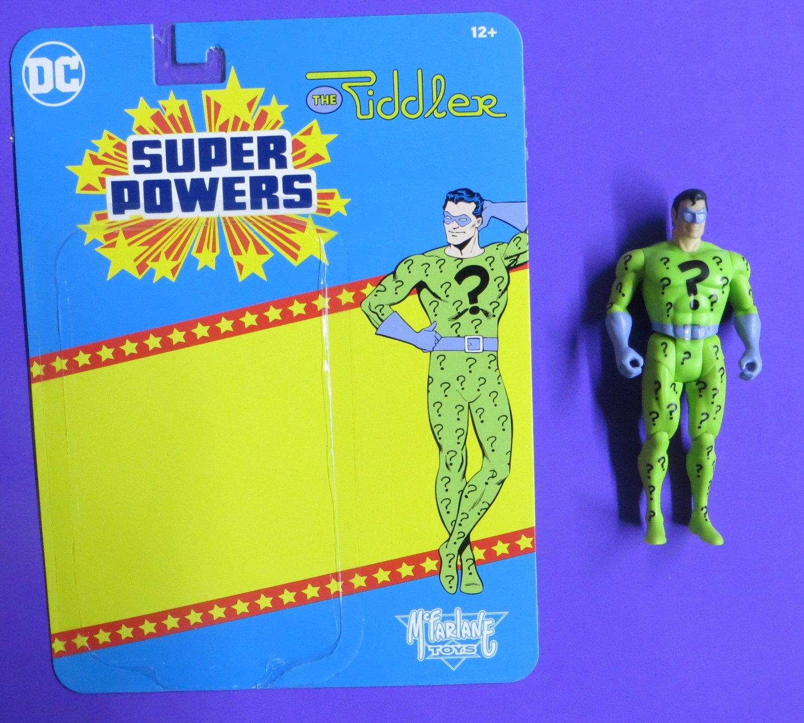 MCFARLANE SUPER POWERS RIDDLER LOOSE DC Universe DCU Figure 4&Prime; 5&Prime;