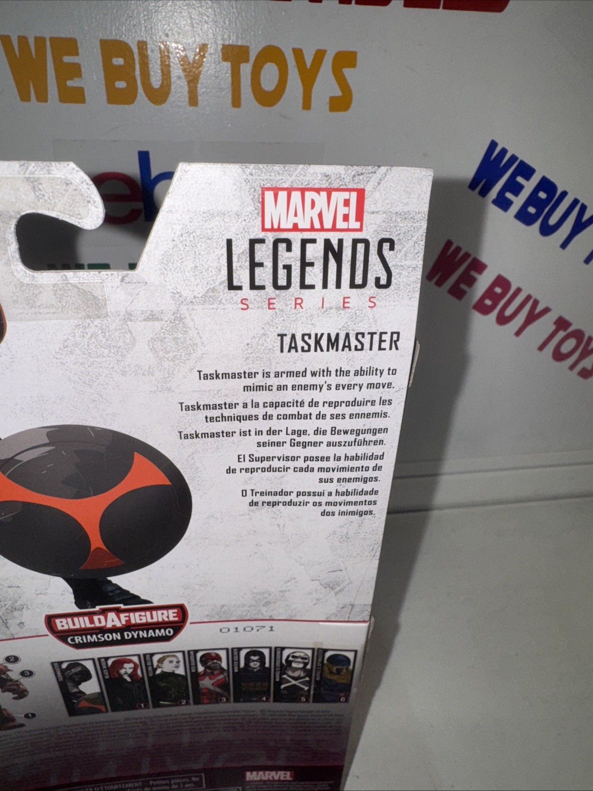 Marvel Legends Black Widow Taskmaster Figure, Crimson Dynamo BAF MISB 🔥