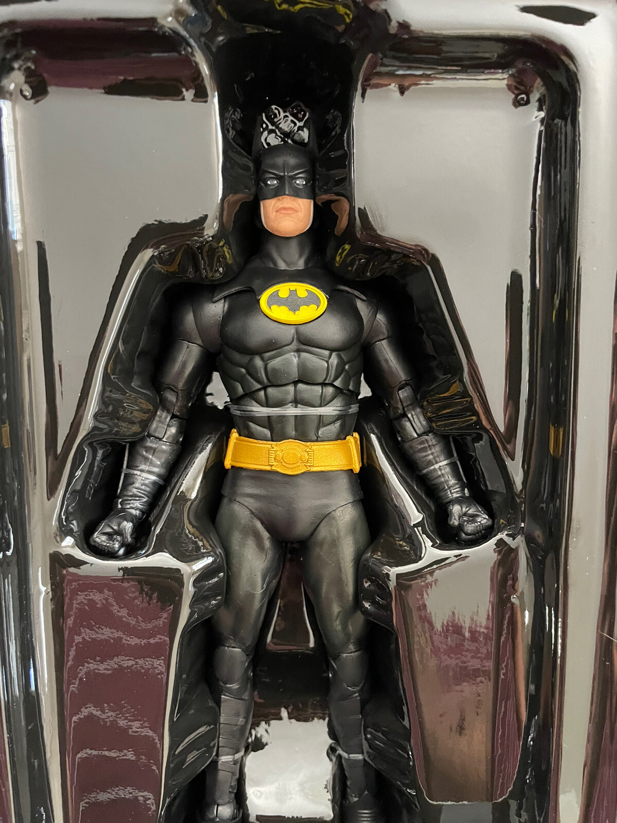 McFarlane 7&Prime; 1989 Michael Keaton Batman from Ultimate Edition 6 Pack + Extras