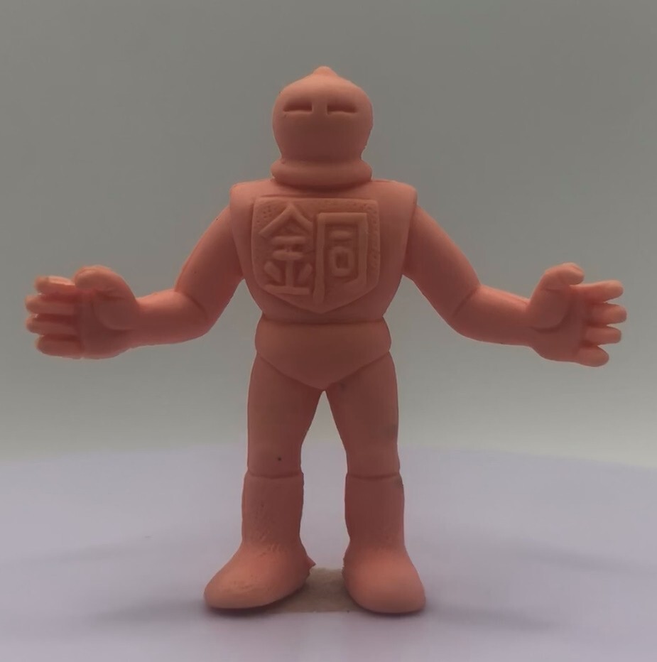 M.U.S.C.L.E. Kinnikuman keshi Copper Bellman Skin Figure Bandai Vintage Japan