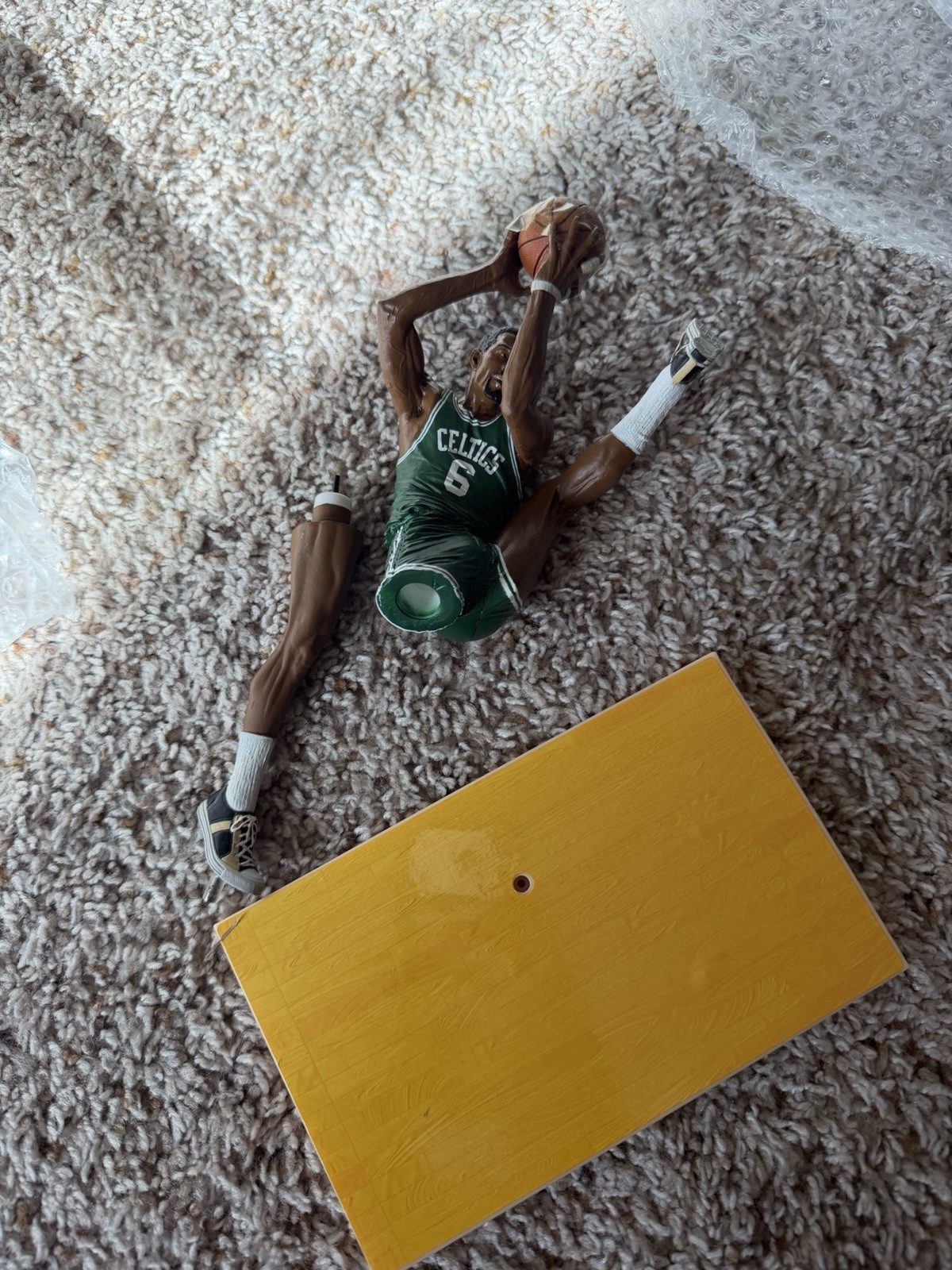 Boston Celtics BILL RUSSELL NBA Legends Series 3 Mcfarlane Loose