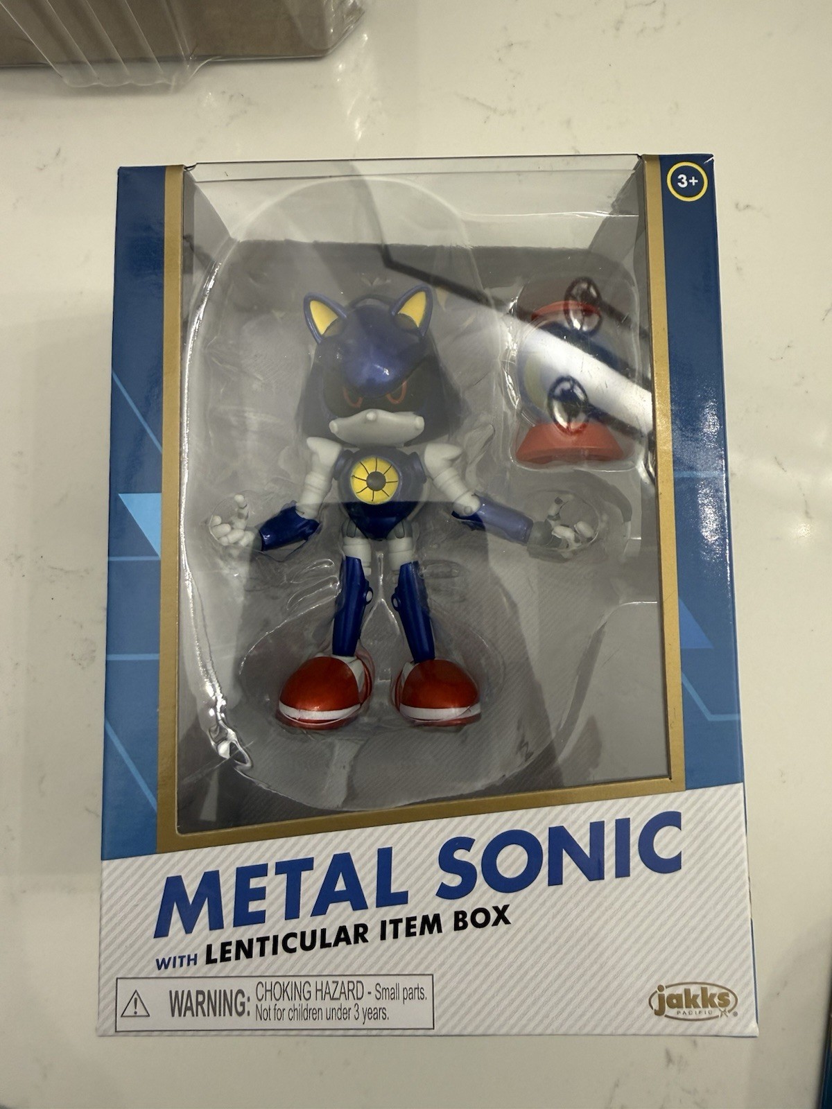 Jakks Pacific Sonic the Hedgehog Gold Metal
