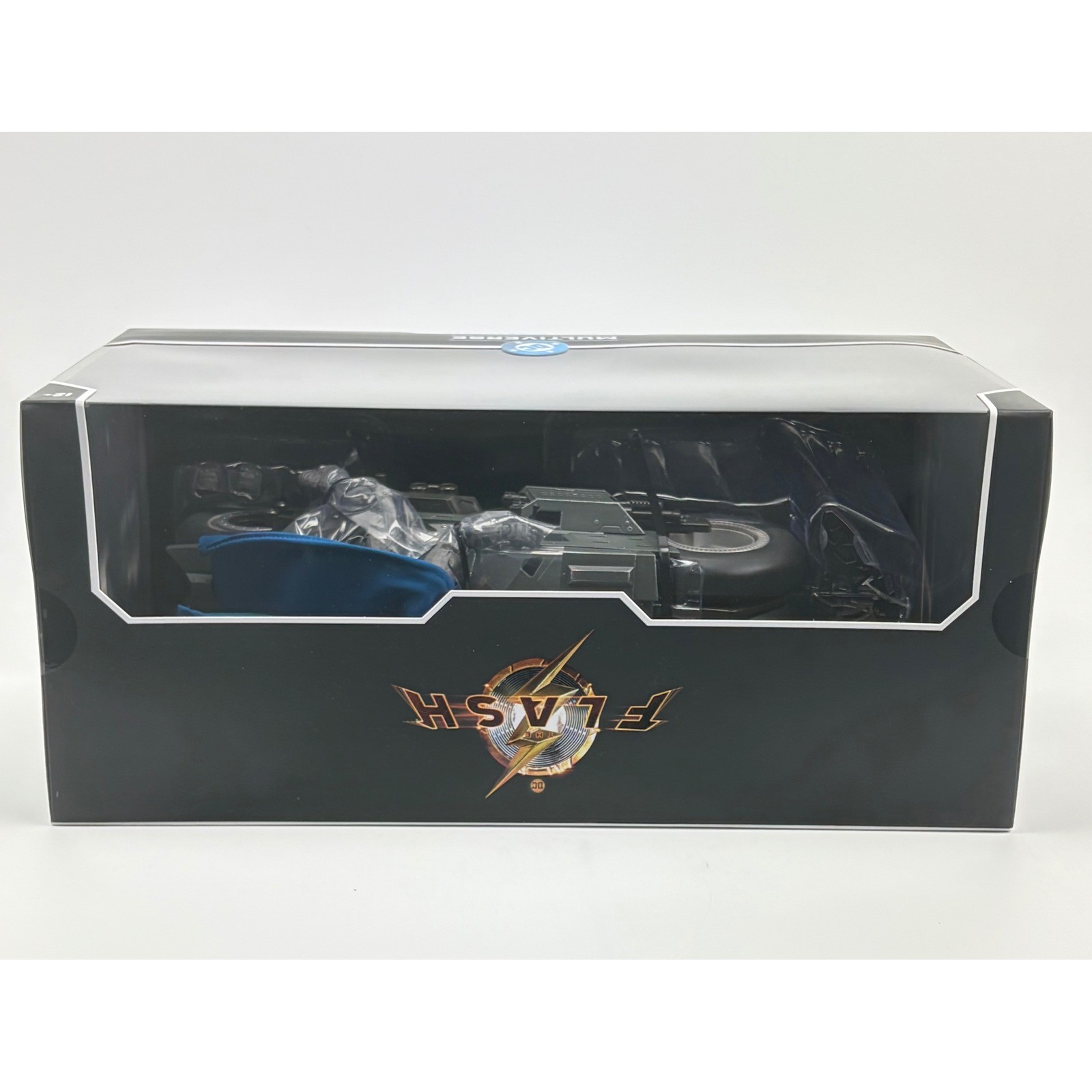 McFarlane DC Multiverse Batman and Batcycle The Flash Movie 7 Inch Figure Set
