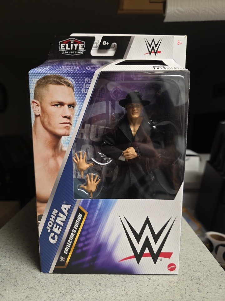 WWE Elite Collection John Cena Collector&rsquo;s Edition Figure