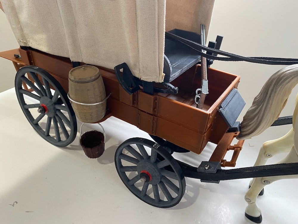1:8 Scale Chuck Wagon Set, Accessories, Gabriel Toys Horse for Lone Ranger