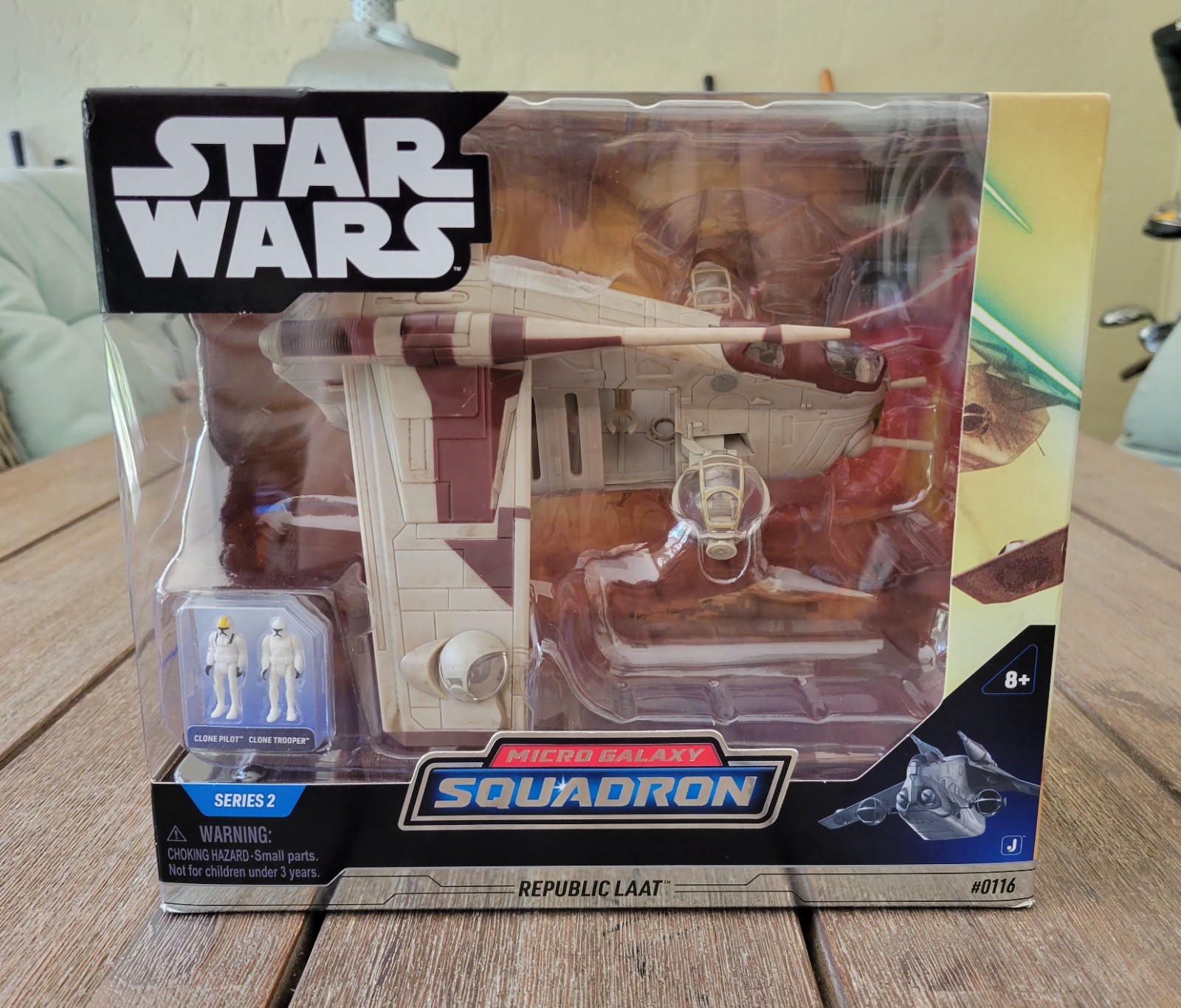 Star Wars Micro Galaxy Squadron Series 2 Republic Attack Gunship (LAAT)