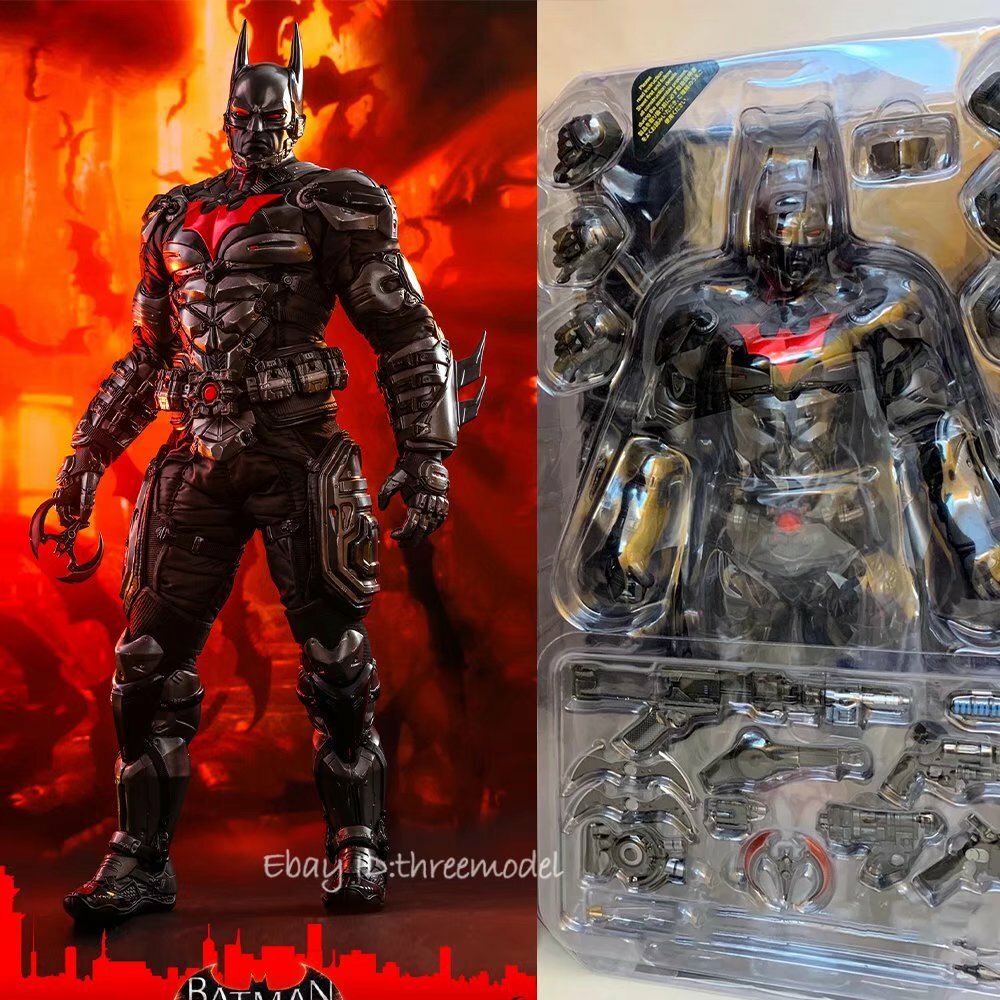 Hot Toys HT 1/6 VGM39 Batman Arkham Knight Batman Beyond Action Figure In Stock