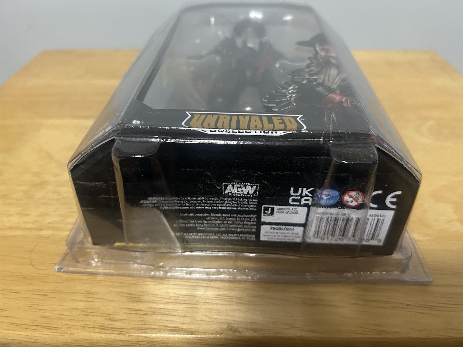 CHRIS JERICHO AEW UNRIVALED SERIES 8 FACTORY SEALED W/FIGURE DEFENDER