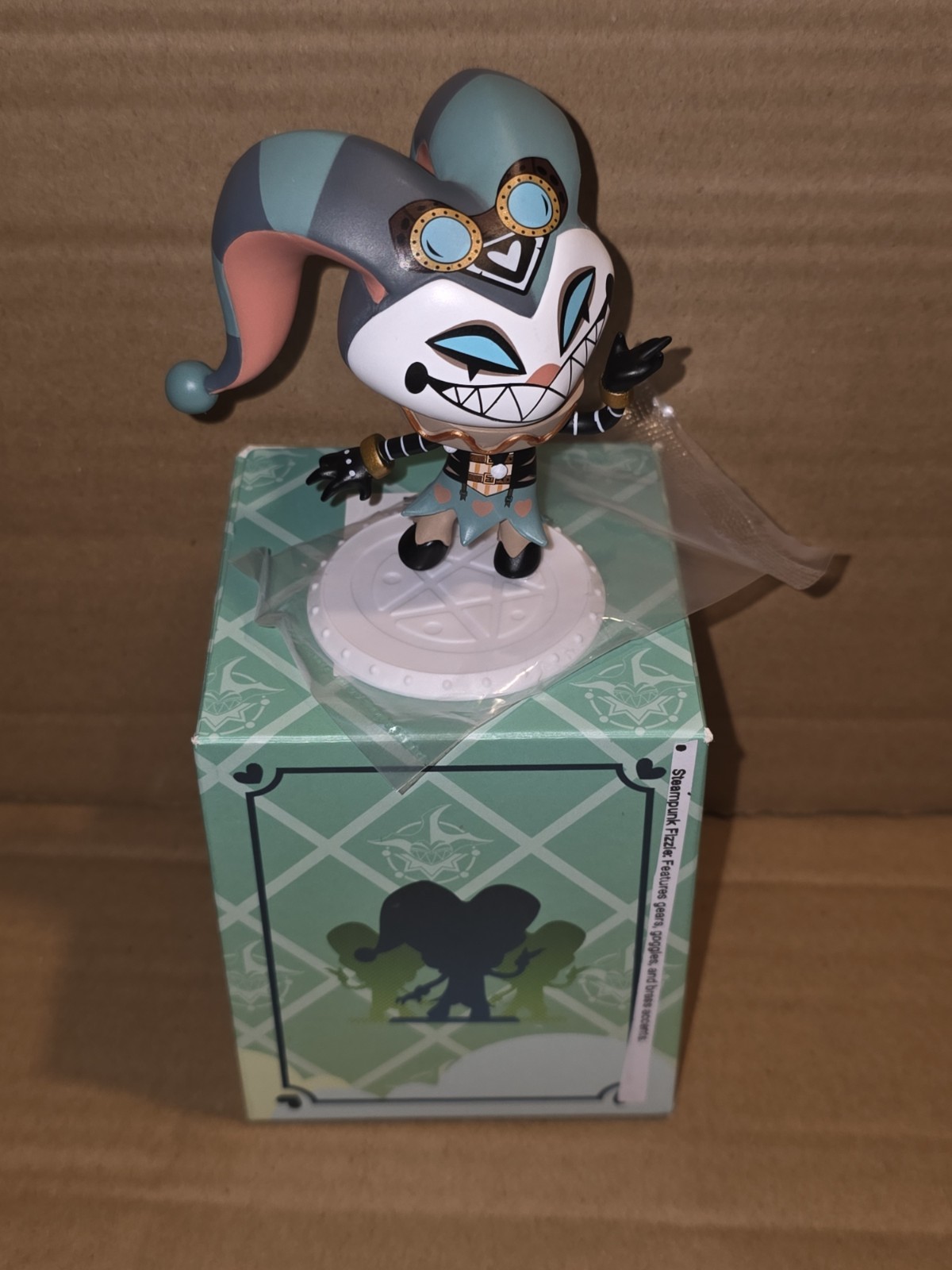 Steampunk Fizzarolli Standee Helluva Boss Fizzies Blind Box Fizz New OPEN BOX