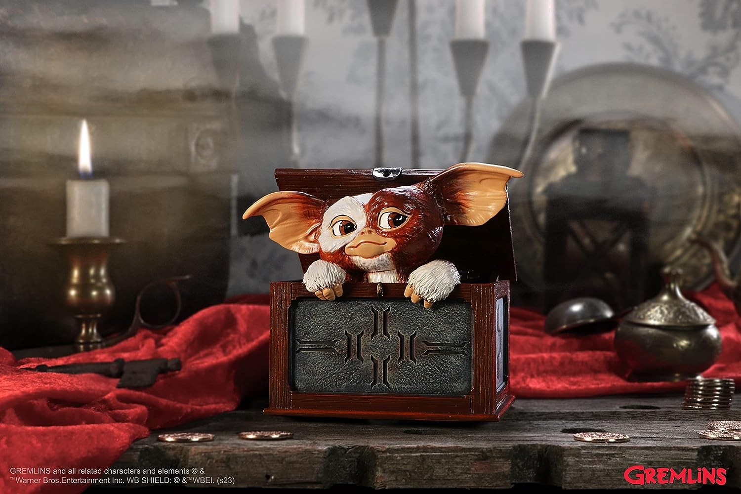 Nemesis Now Officially Licensed Gremlins Gizmo – You are Ready, Brown, 12.5cm
