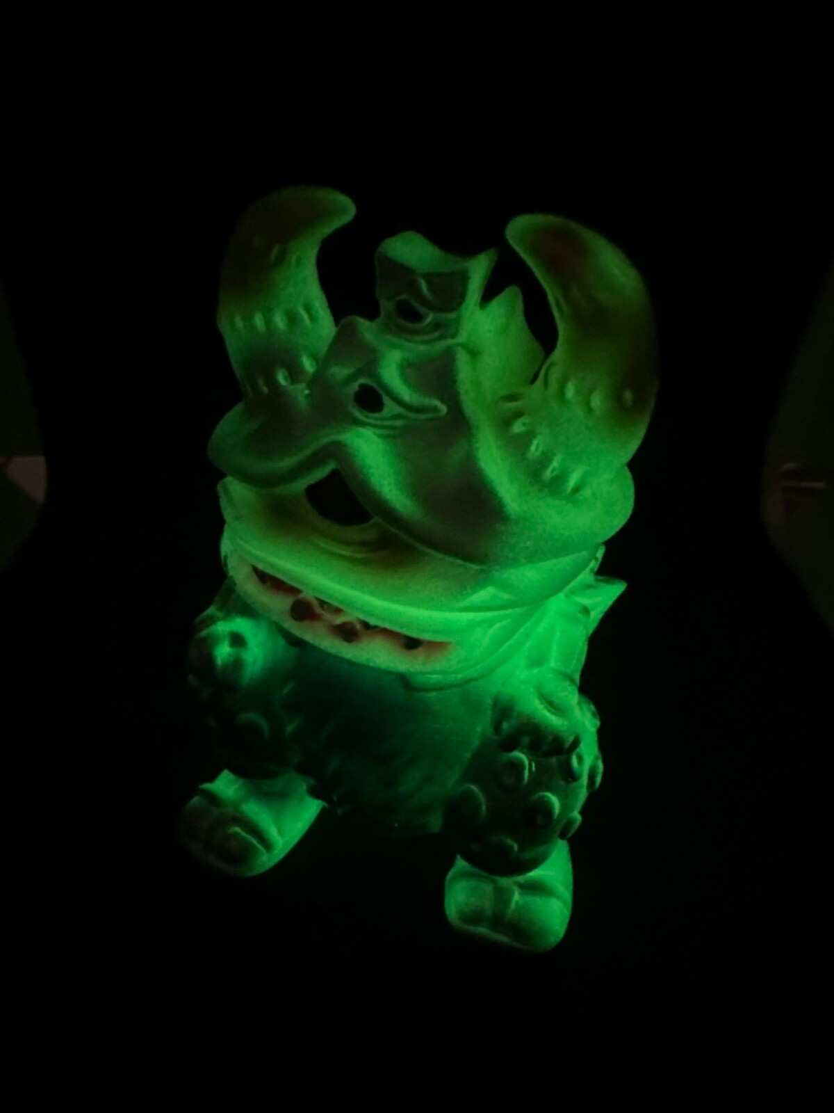 Gumtaro x One up Gajyolla GID sofubi Soft Vinyl Designer Toy
