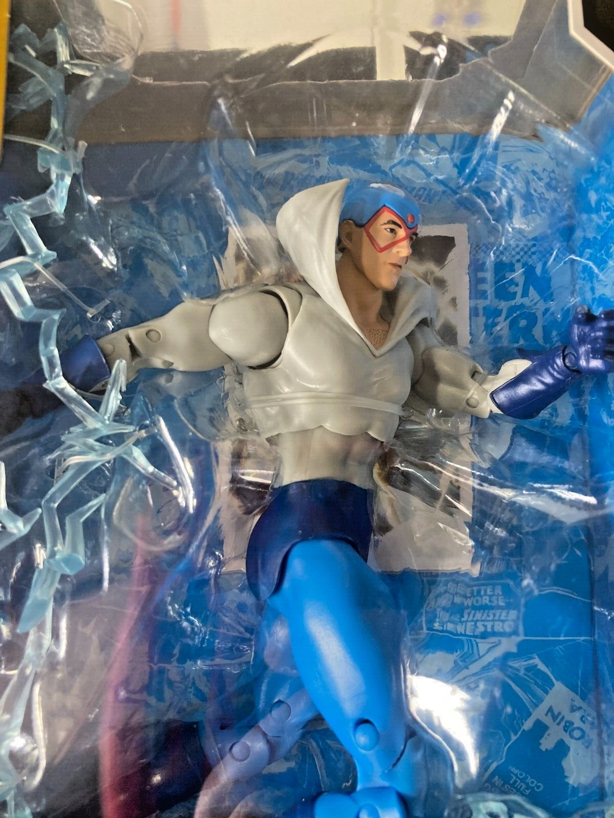 mcfarlane dc multiverse action figure-Max Mercury-scale 1:10-multicolor