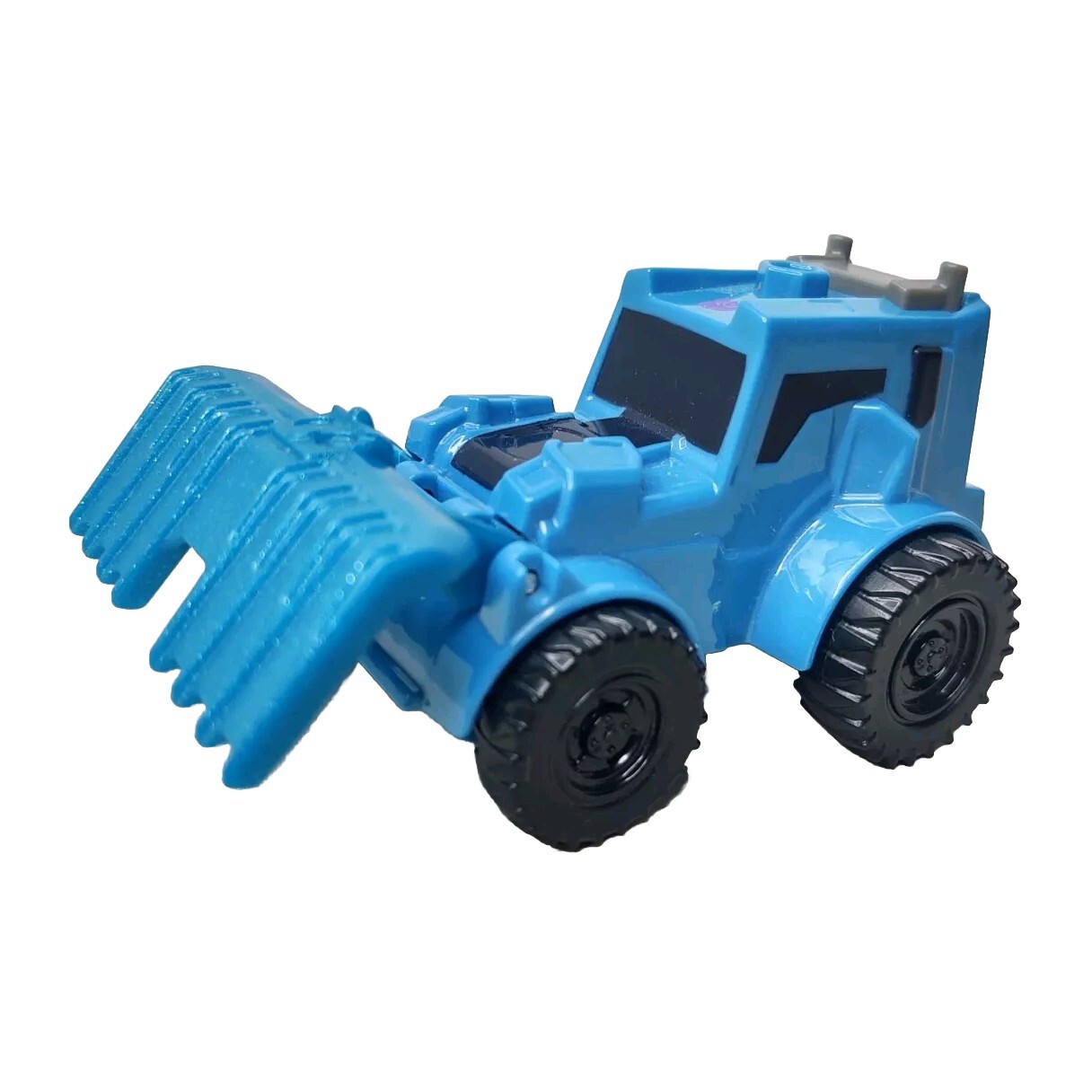 2016 Transformers Blue Bulldozer Figure Figurine McDonald&rsquo;s Happy Meal Toy Car