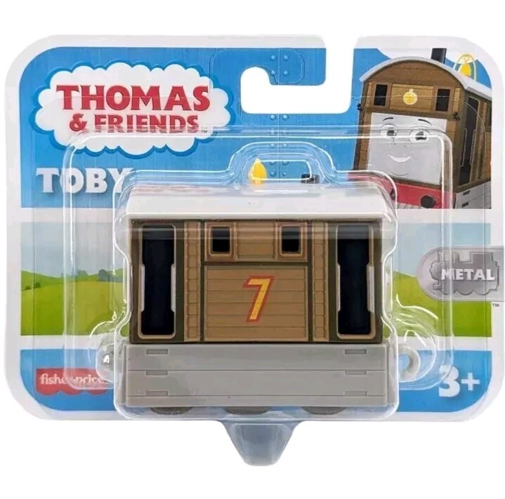 Fisher Price Thomas And Friends Toby The Tram Engine New Metal Die Cast 3”