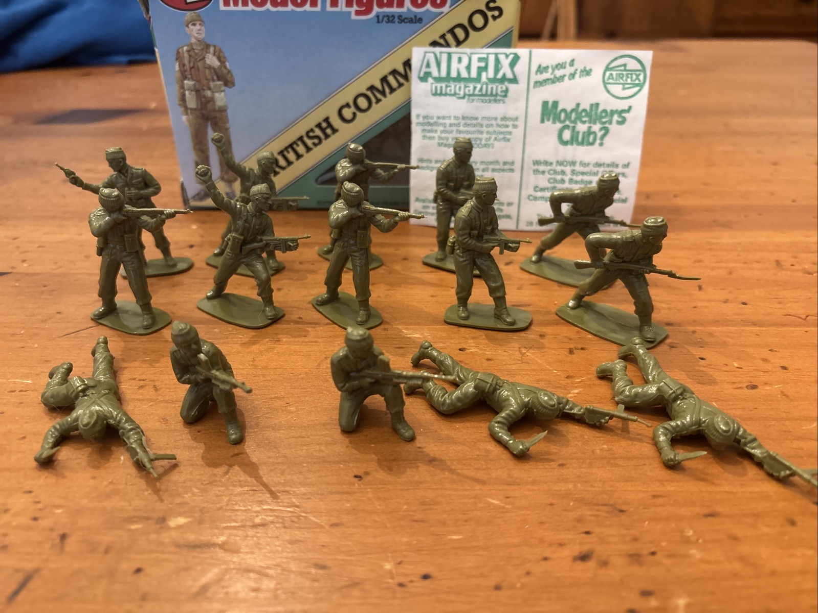 Airfix British Commandos 1/32 Scale – 15 figures