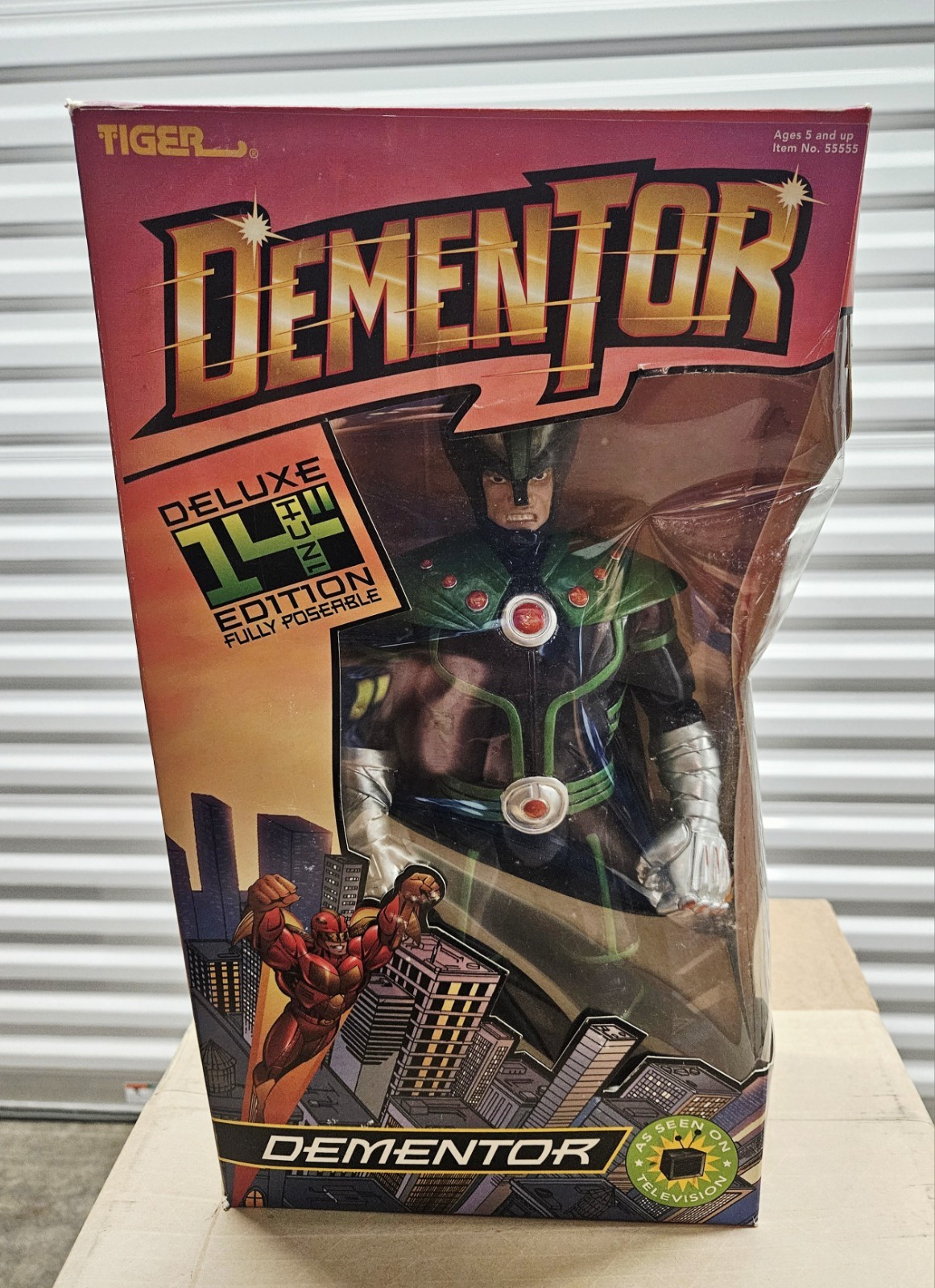 Jingle All The Way 1996 Unreleased Turboman Movie Figure Prop DEMENTOR Prototype