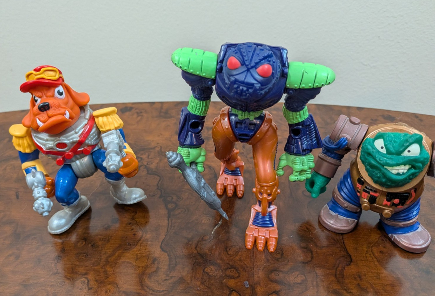 Vintage 90s Bucky O&rsquo;Hare Air Marshall Toad, Commander Dogstar, Toadborg