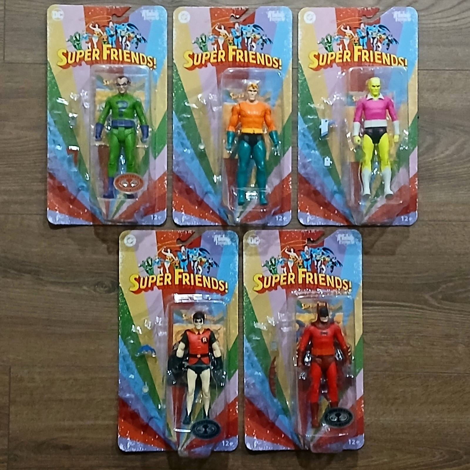 DC Super Friends McFarlane Action Figures Lot 5 Batman Robin Chase 2026