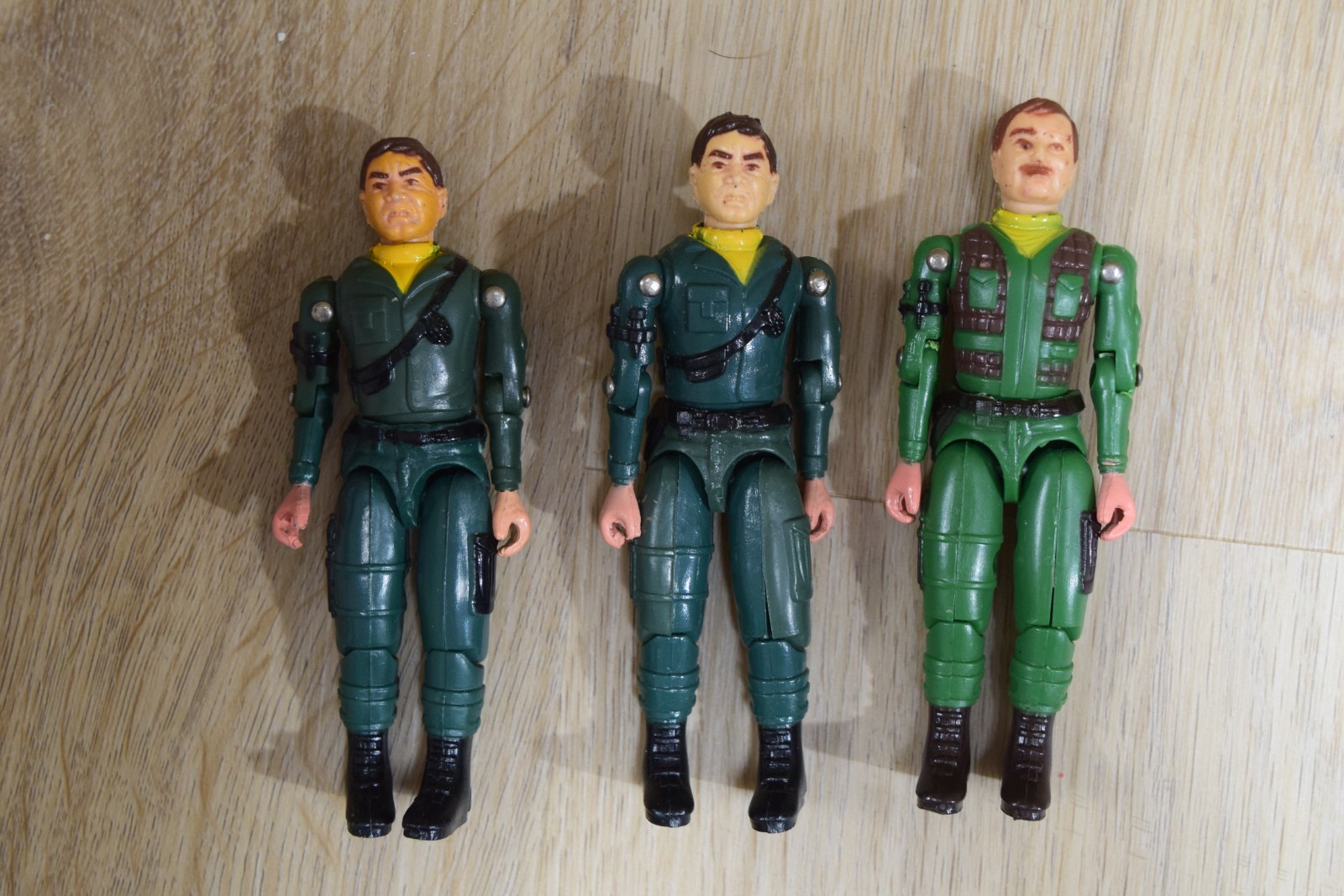 3X Commando Ranger Lot & Accessories Gunner Bill Parachute Pete National Defense