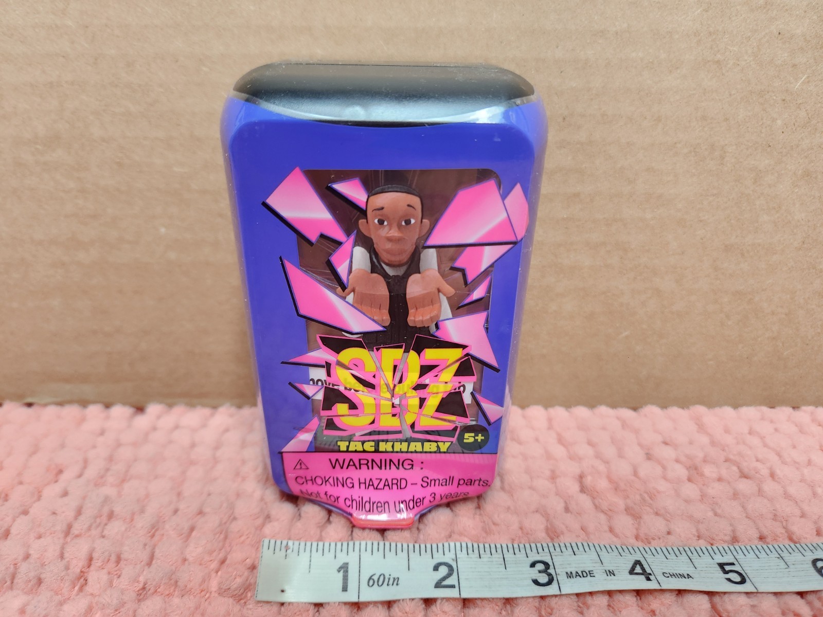 Screenbreakz Khaby Toy « TAC Khaby » Khaby Lame TikTok Influencer Figure NEW