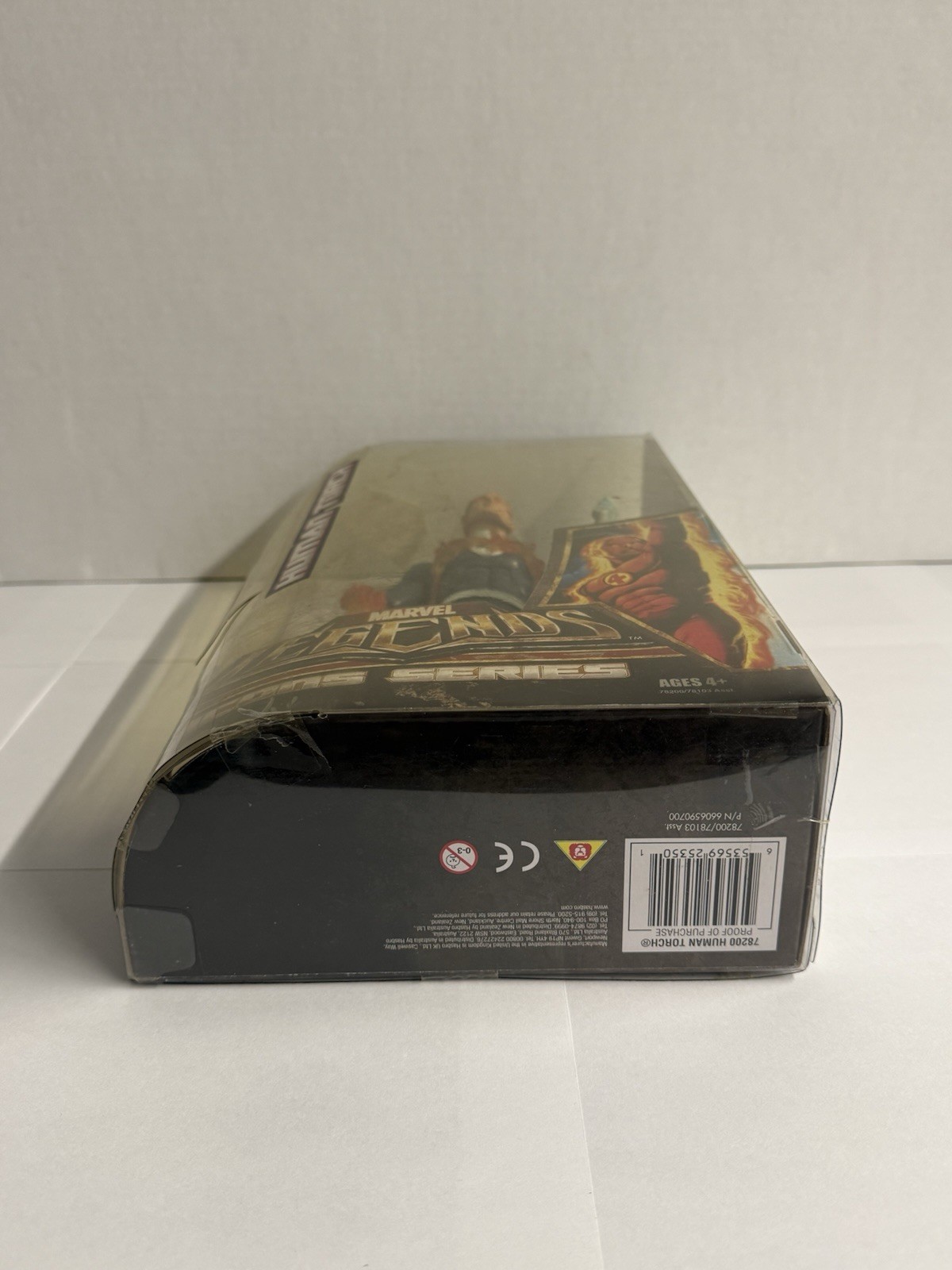 Marvel Legends Human Torch Icons Series Action Figure New Sealed 2006