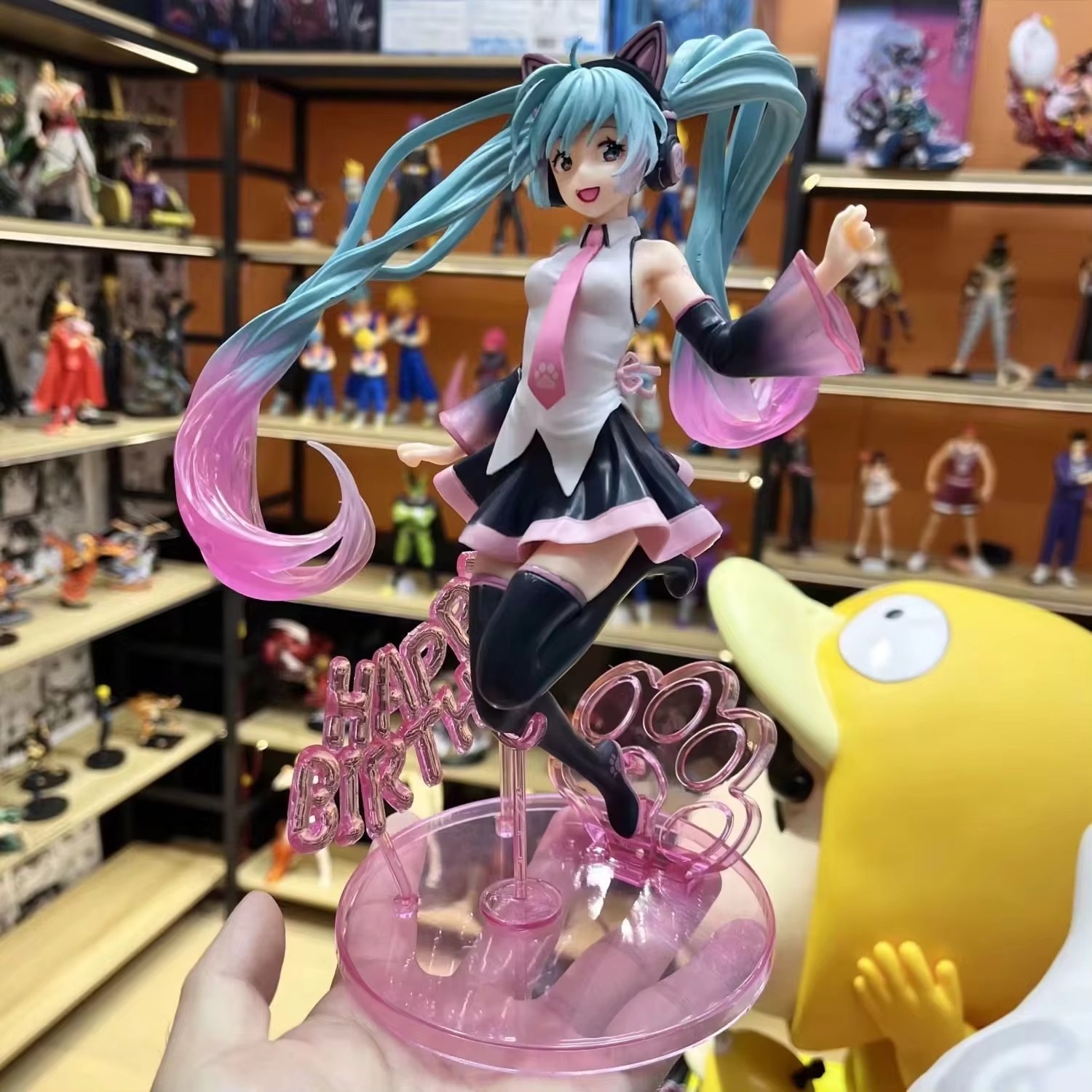 Birthday Hatsune Statue Figurines Pvc Action Figure.