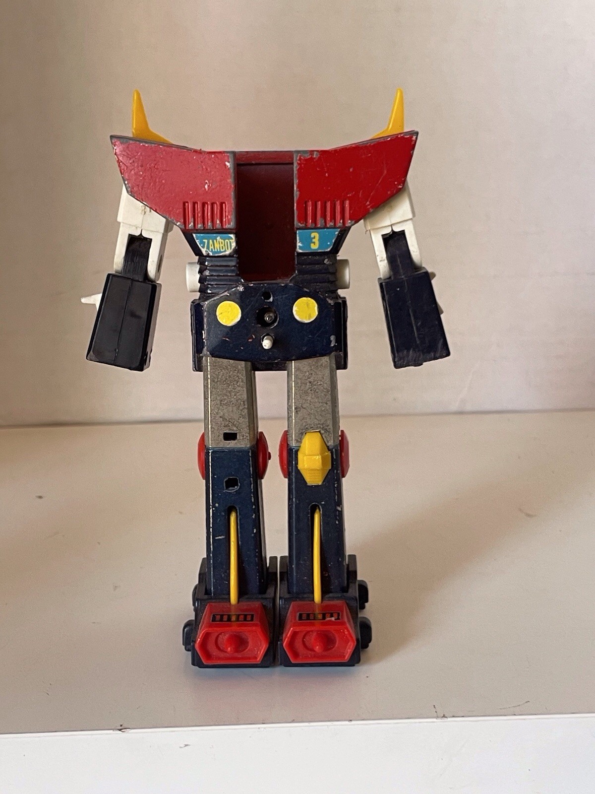 Popy Invincible Super Man Zanbot 3 ST Diecast Vintage For Restore