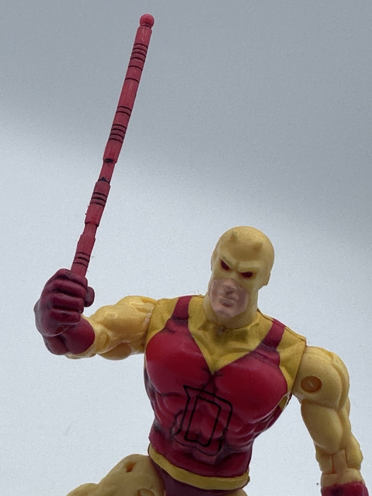 1999 Wizard Toyfare Exclusive Daredevil 1st Appearance Red/Yellow Figure Loose
