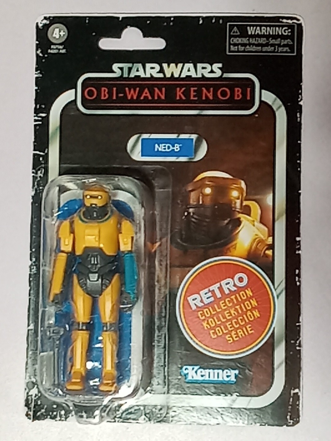New Kenner Star Wars Retro Collection NED-B Obi-Wan Kenobi 3.75&Prime; Action Figure