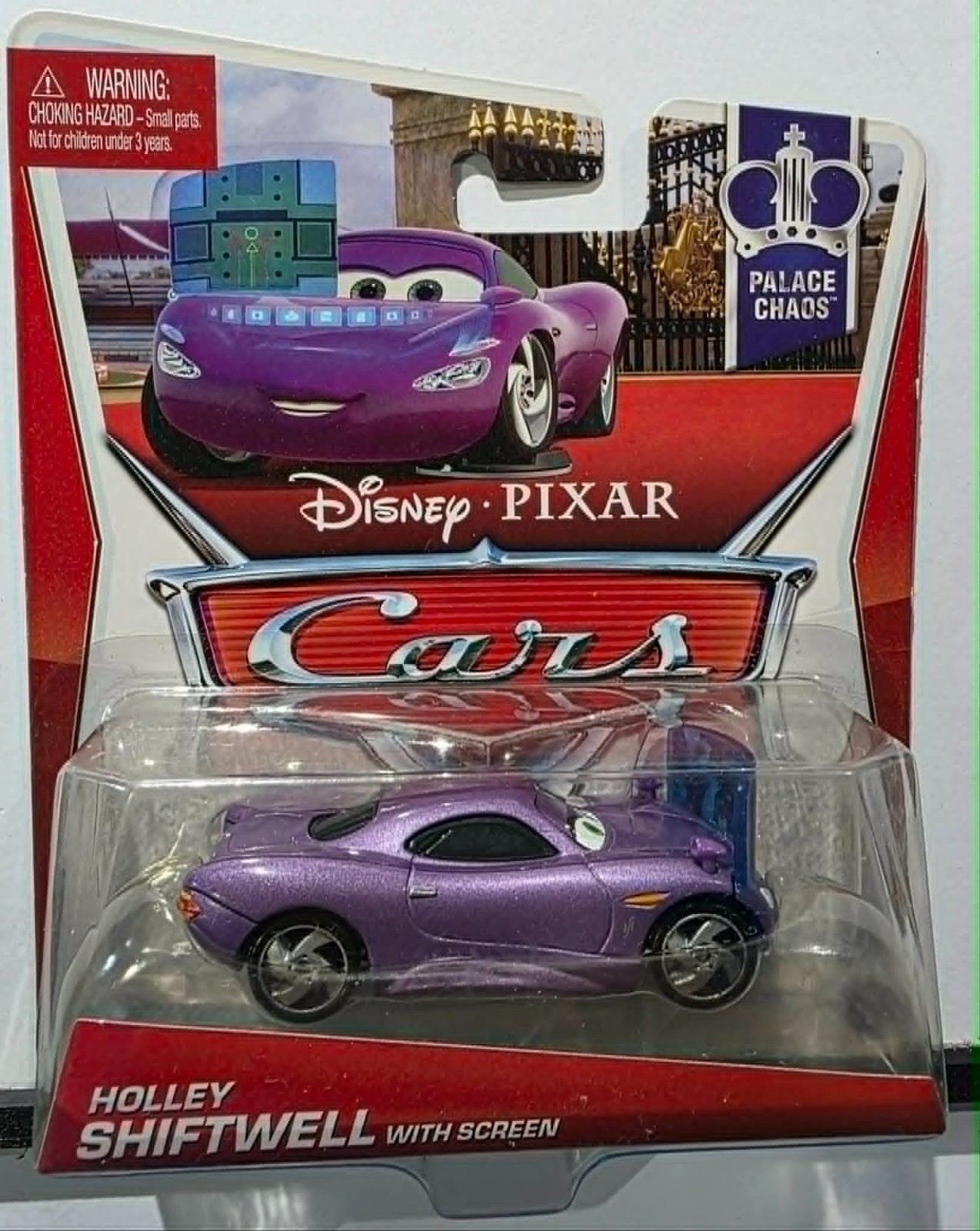 Disney Pixar Cars 2 Holley Shiftwell with Screen (Palace Chaos) NEW