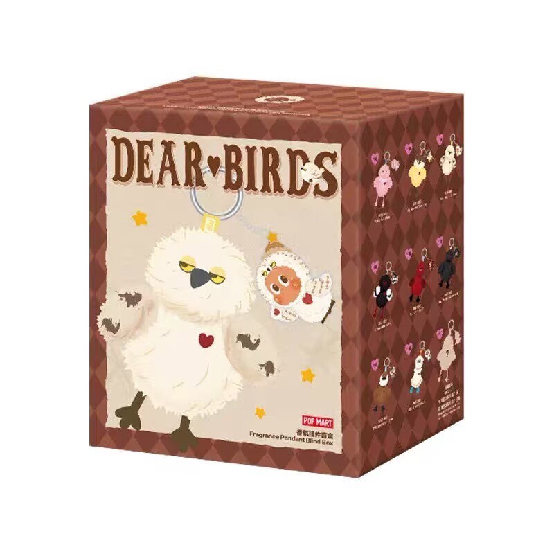 Dear Birds Series Plush Pendant Blind Box Figure Toy Fragrance Dol Authentic